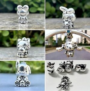 5 Charms Hello Kitty & Friends S925 SS Pandora Compatible